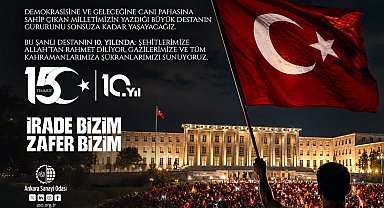 ASO Başkanı Ardıç: "15 Temmuz 2016 gecesi aziz milletimiz, milli iradenin üzerinde hiçbir gücün olamayacağını tüm dünyaya göstermiştir"