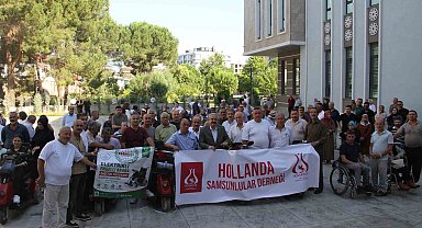 Avrupa'dan Samsun'a engelleri aşan dayanışma: 113 engellinin araç sevinci