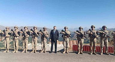 Bakan Çiftçi sınırın sıfır noktasında: "'Terörsüz Türkiye' projesi hayata geçmiştir ve kararlılıkla devam ederek başarıya ulaşacaktır"