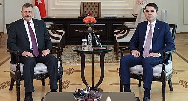 Bakan Çiftçi'den Bakan Kurum'a ziyaret