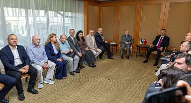 Bakan Fidan, Kırım Tatarlarının milli lideri Kırımoğlu ve KTMM Başkanı Çubarov ile bir araya geldi