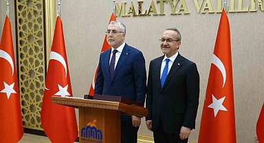 Bakan Işıkhan Malatya'da temaslarına başladı