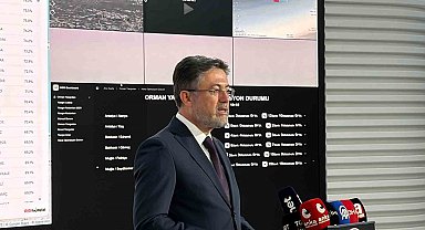 Bakan Yumaklı: "115 yangına müdahale ettik. Bu yangınlardan 110'unu kontrol altına aldık"