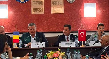 Başkan Aras, Romanya'da Kardeş Kent temaslarında bulundu