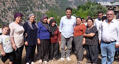 Başkan Atlı, kırsal mahallede vatandaşlarla buluştu