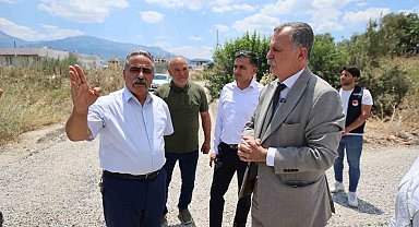 Başkan Balaban mahallenin taleplerini yerinde dinledi