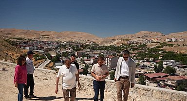 Başkan Bozkurt, Millet Bahçesi ve yol çalışmalarını yerinde inceledi