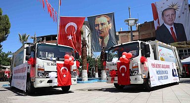 Başkan Kaya'dan İncirliova'ya son üç yılda 23 yeni araç