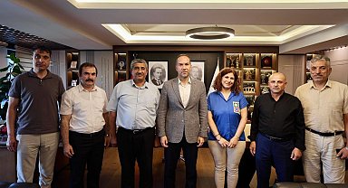 Başkan Özdemir'e UCLG üyeliği sonrası tebrik ziyaretleri sürüyor