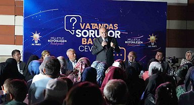 Başkan Özlü mahalle toplantılarını Sancaklar ile sürdürdü