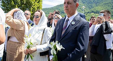 Başkan Tugay Srebrenica Katliamı'nı anma törenlerine katıldı