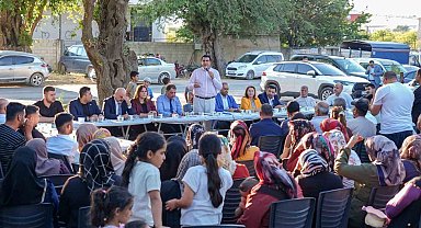 Başkan Yılmaz'dan Erikli Mahallesi'ne ziyaret