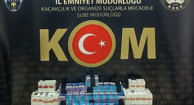 Bilecik'te 590 paket kaçak sigara ele geçirildi