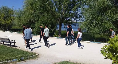 Bilecik'te koruma altındaki çocuklar doğayla buluştu