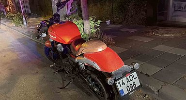 Bolu'da otomobille çarpışan motosikletli yaralandı