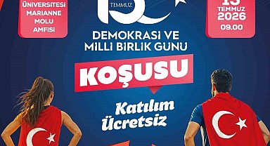 Büyükşehirden 15 Temmuz Demokrasi ve Milli Birlik Günü'ne anlamlı koşu