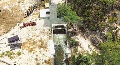 Çanakkale'de kışın yüzde 100 doluluğun ardından taşan Atikhisar Barajı'nda çalışmalar tamamlandı
