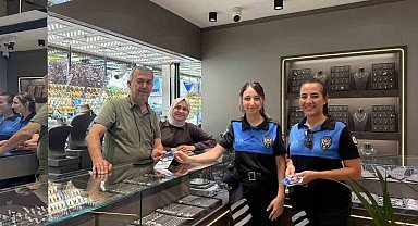 Çankırı'da kuyumculara "dolandırıcılık" bilgilendirilmesi