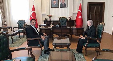 Cengiz'den Kaymakam Bayguş'a hayırlı olsun ziyareti