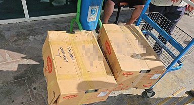 Çerkezköy Otogarı'nda sağlıksız şartlarda taşınan kırmızı etlere el konuldu
