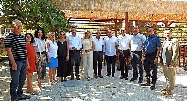 Çeşme Müftüsü Murat Yılmaz'a veda kahvaltısı