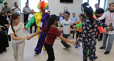 Ceylanpınar'da bir oyuncak, bir şifa projesiyle çocukların yüzü güldü