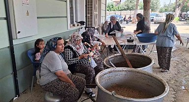 Çimentepe'de birlik ve beraberlik için kazanlar kaynadı