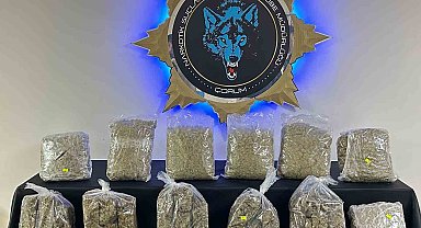 Çorum'da 9 kilo skunk ele geçirildi: 1 tutuklama