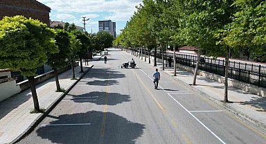 Çorum'da "Pazartesi Pazarı"nın geçici yeri hazır