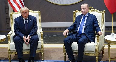 Cumhurbaşkanı Erdoğan, ABD Başkanı Trump'ı resmi törenle karşıladı