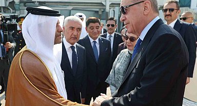 Cumhurbaşkanı Erdoğan'dan, Katar'a taziye ziyareti
