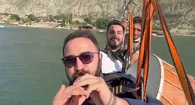 Davul zurnayla zipline keyfi