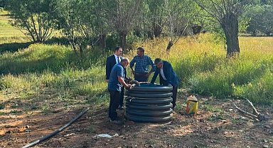 Demirözü Kaymakamı Ahat köylerde yürütülen çalışmaları inceledi