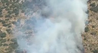 Demre'deki orman yangını kontrol altına alındı