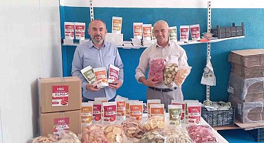 Develi'de kurutulan meyveler yıl boyu tüketiliyor