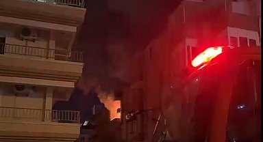 Didim'de ikamet yangını; yangın çıkan dairede maddi hasar oluştu