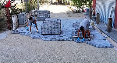 Efeler Belediyesi yol çalışmalarına devam ediyor