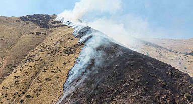 Elazığ'da dağlık alanda yangına sebep olan şüpheli tutuklandı