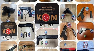 Elazığ'da son 20 günde aranan 75 şahıs tutuklandı