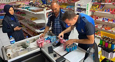 Erzincan'da 372 markete eş zamanlı denetim: tarihi geçmiş ürünler imha edildi
