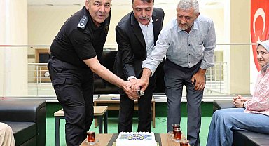 Erzurum'da emekli olan polislere vefa