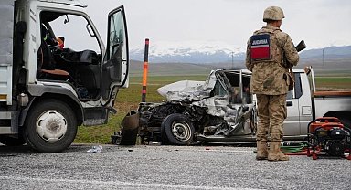 Erzurum'da jandarma bölgesinde bir ayda 25 kişi trafik kazalarında yaralandı