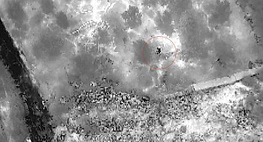 Evden çıkıp kaybolan alzaymır hastası yaşlı kadını AFAD termal kameralı dronla buldu