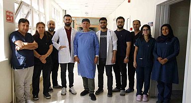 GAÜN Hastanesi'nde karaciğer tümörü tedavisinde bir ilk