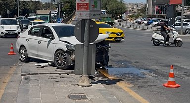 Gaziantep'te zincirleme kaza: 3 araç hasar gördü