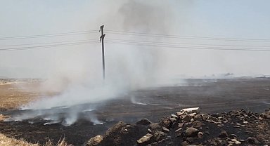 Gaziantep'teki anız yangınıyla ilgili 3 kişi gözaltına alındı