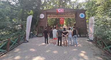 Gençler gençlik kampında bir araya geldi