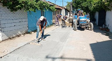 Germencik Belediyesi'nden dört mahallede eş zamanlı çalışma