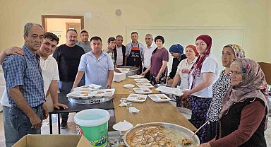 Gördes'te geleneksel köy hayrına yoğun ilgi