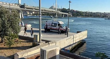 Haliç'te denize düşen tekne personelinin cesedine ulaşıldı